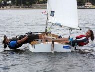 Learning to sail a dinghy with SA Sailing Academy