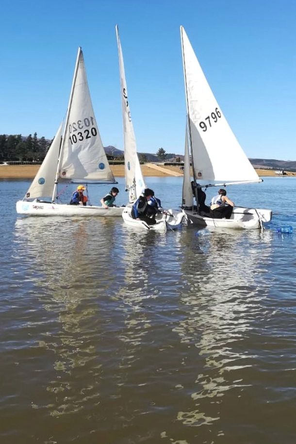 Youth sailing camp at Theewater Sports Club