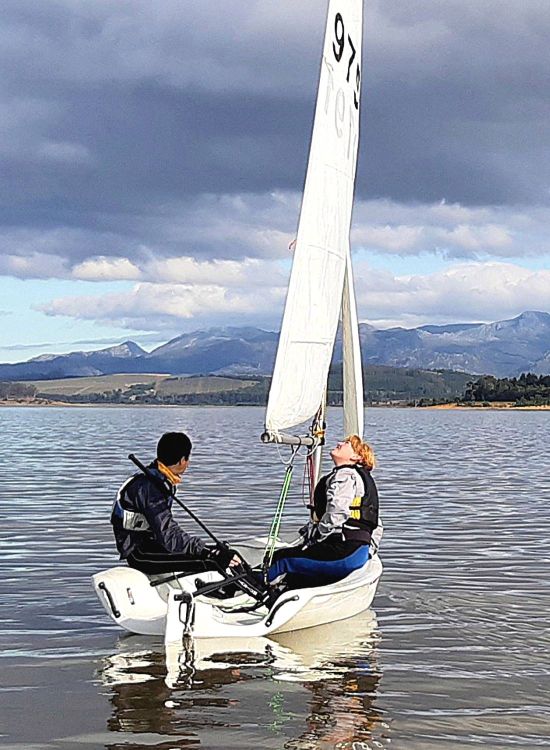 School sailing camp at Theewater Sports Club