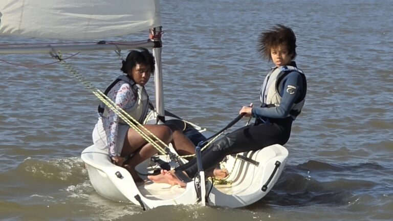 Youth dinghy sailing camps at Theewater Sports Club - The girls team