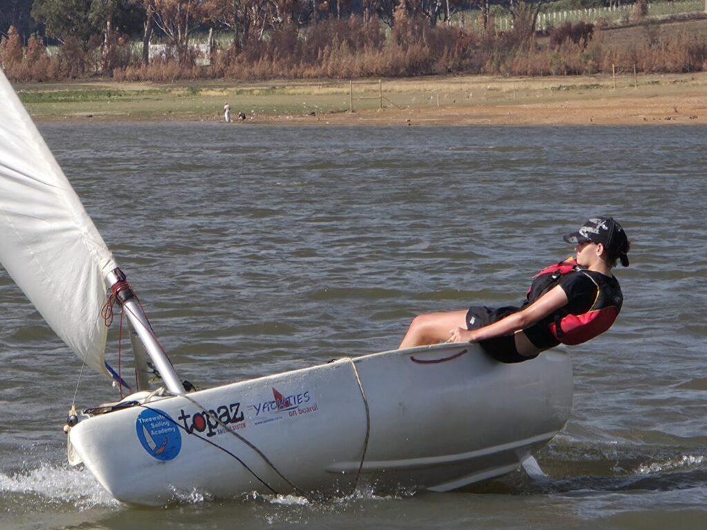 Hiking hard - Youth dinghy sailing camps Cape Town